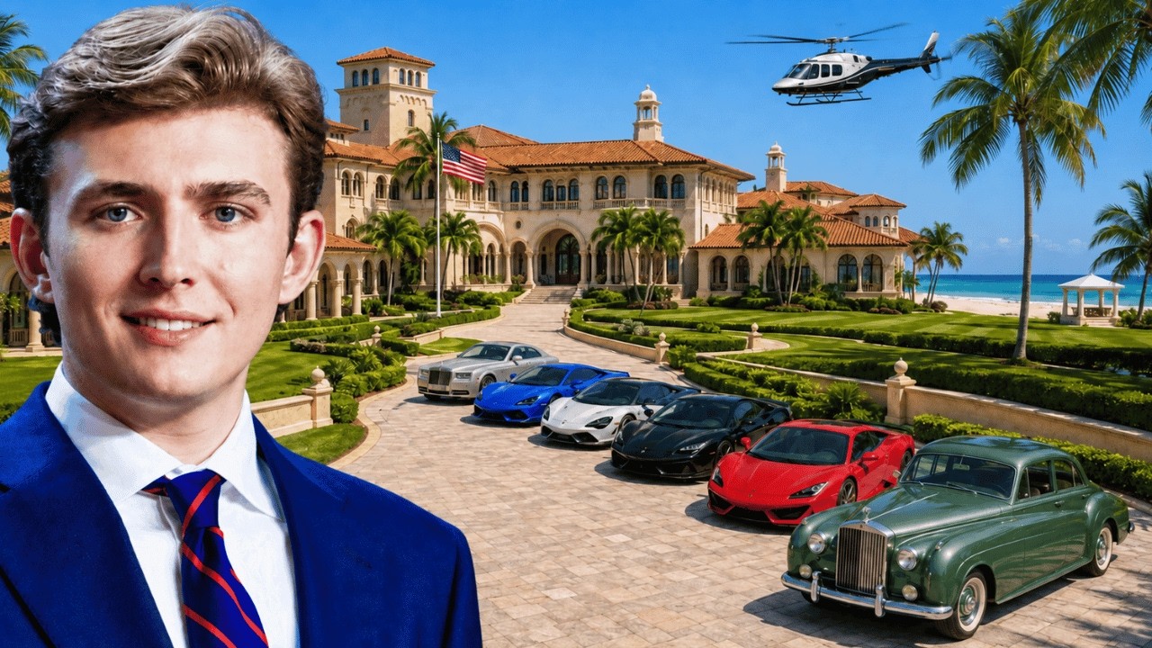 Barron Trump's Millionaire Lifestyle - Secret Girlfriend Car Collection and Net Worth