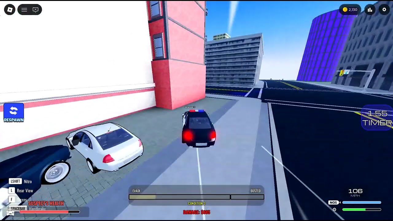 racer vs police AI #1