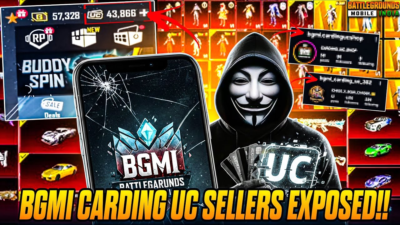 Fake Carders Exposed 🤡| Bgmi Carding Uc 2026 | Biggest Scam 2026