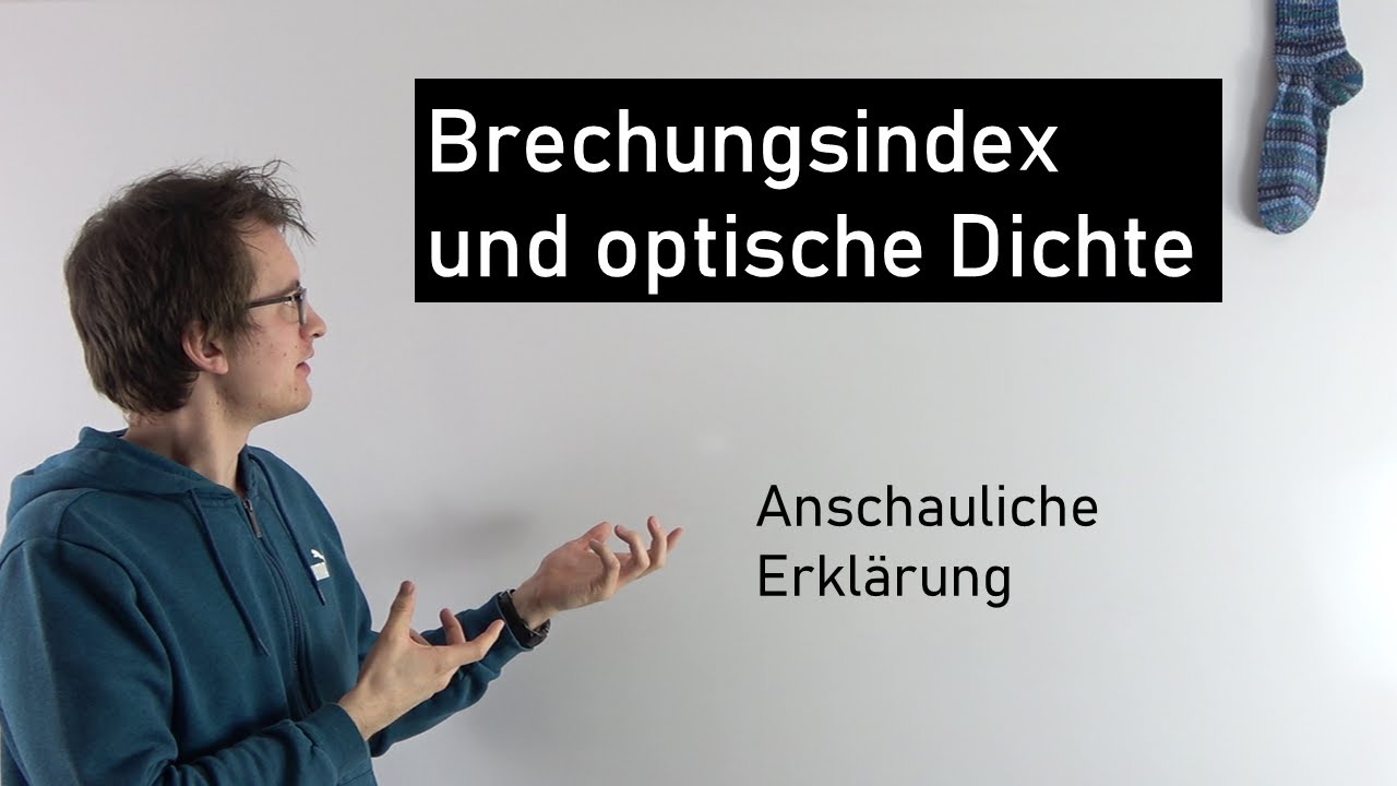 Brechungsindex einfach erklärt  - Zusammenhang mit optischer Dichte | Physik Mittelstufe