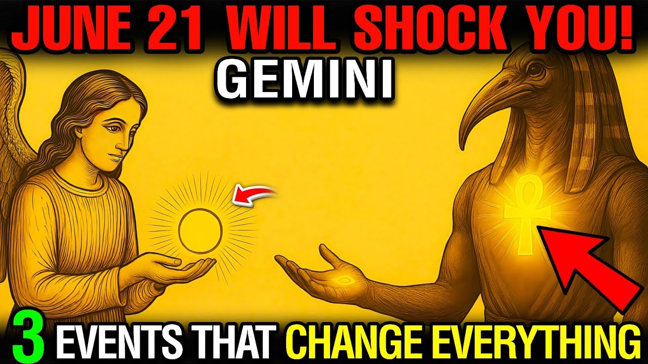 Gemini, June 21 Will Shock You! 🌟 3 Good News That Will Change Your Destiny Forever