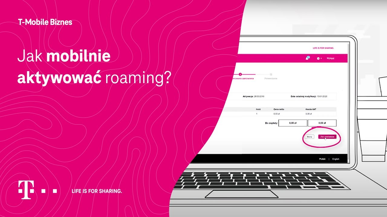 Jak mobilnie aktywować roaming ? | eSerwis T-Mobile