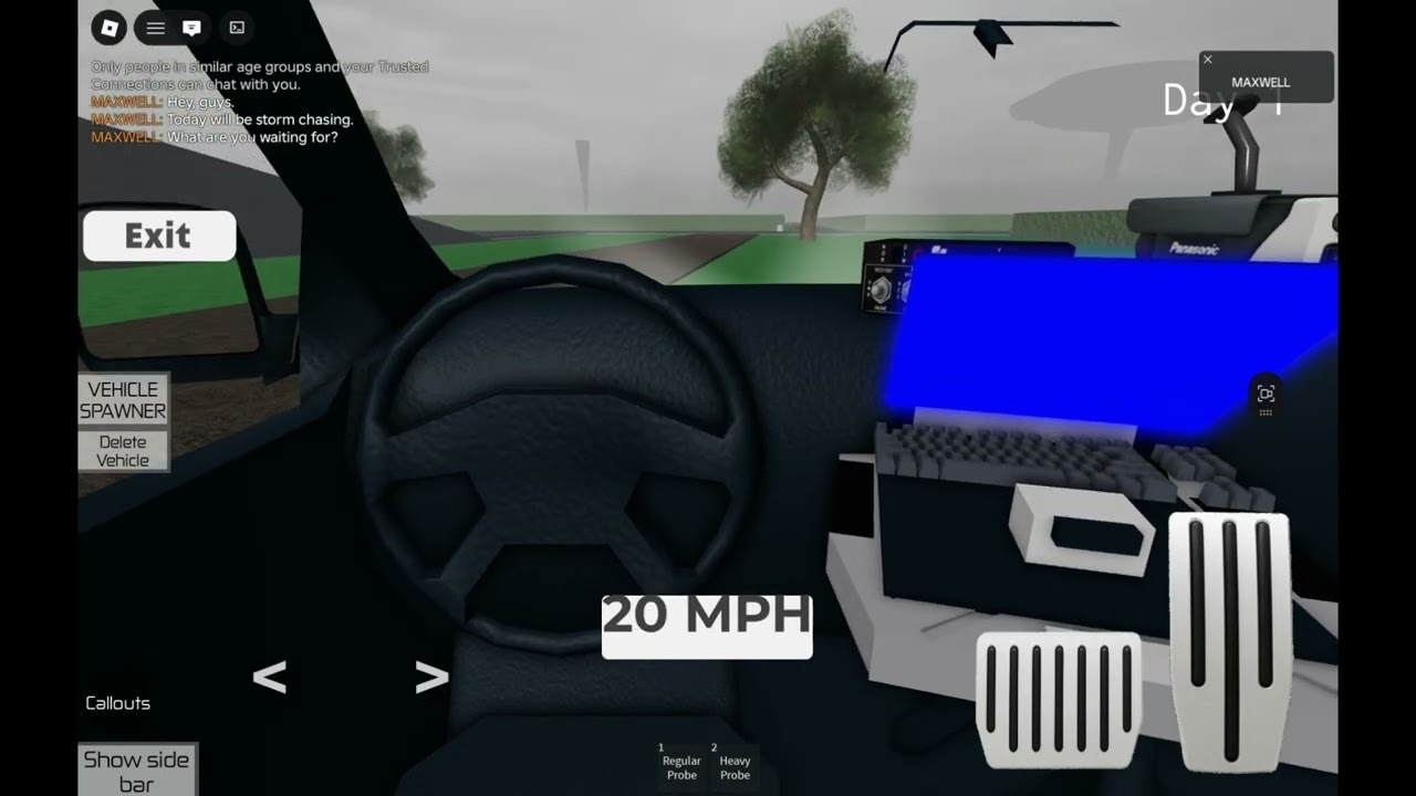 Storm chasing video gone wrong.