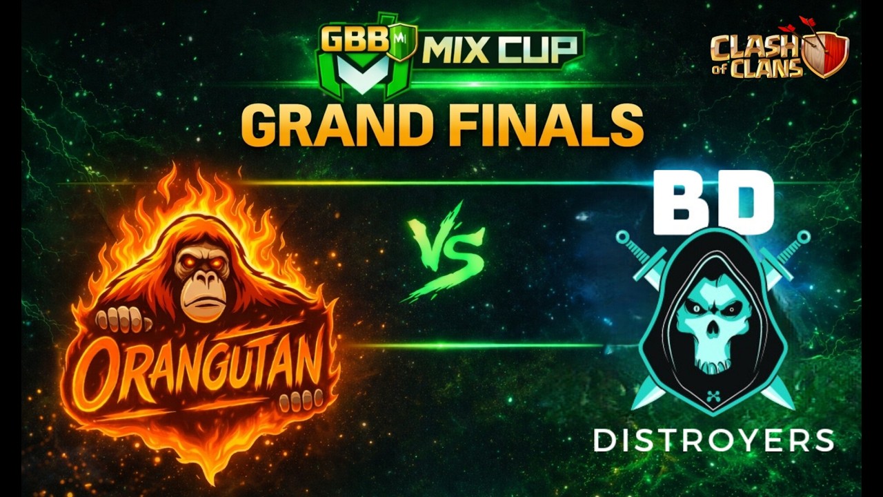 GBB Mix Cup Grand Finals 🏆Clash of Clans #clashofclans #coclive #livegaming #coc #clashofclanslive