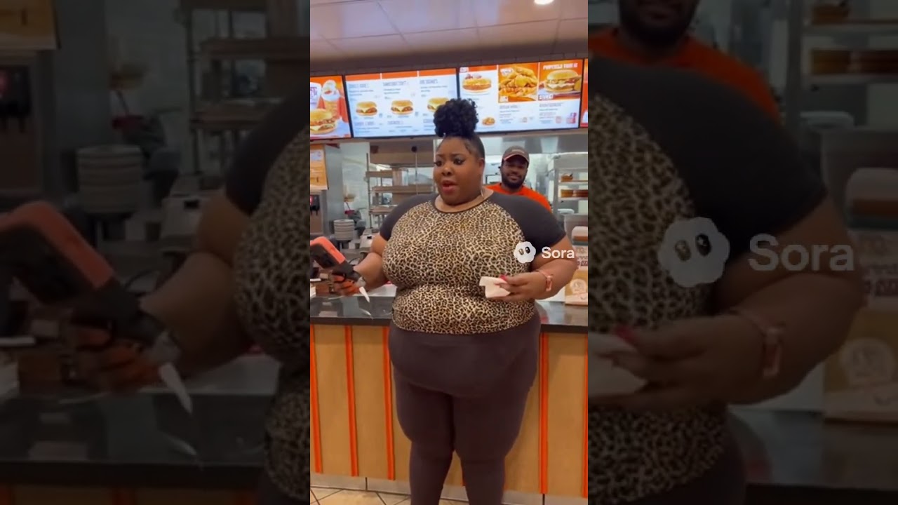 Big Beautiful Woman Falls Though Floor