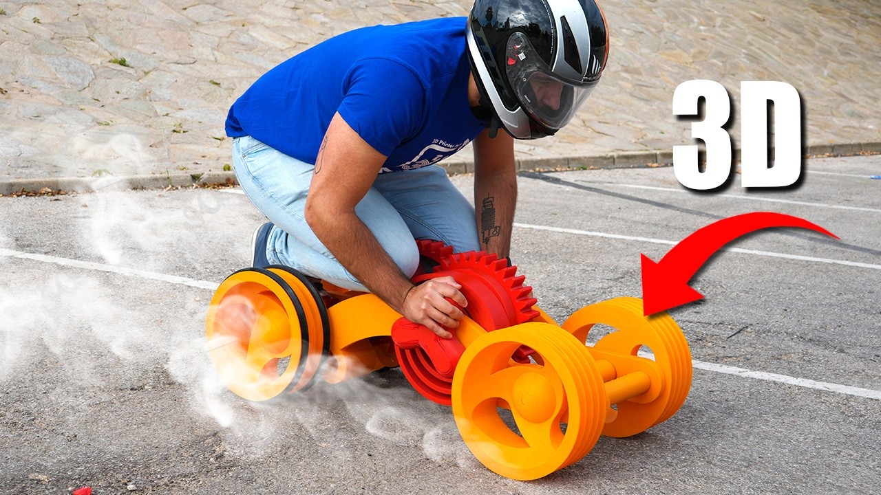 💥¡Construimos un COCHE ENORME (de juguete) Impreso en 3D!