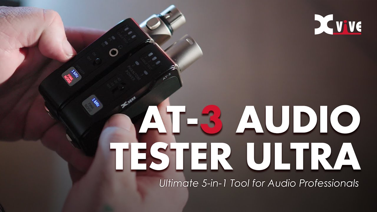 Xvive AT-3 Audio Tester Ultra: The Ultimate 5-in-1 Tool for Audio Professionals