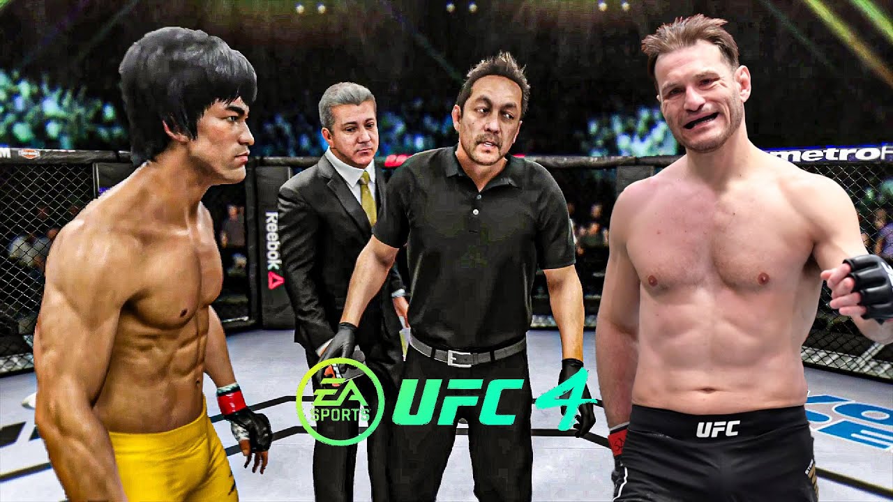 Брюс Ли против Стипе Миочича EA Sports UFC 4 Бойцовский клуб Брюса Ли 🔥🐲