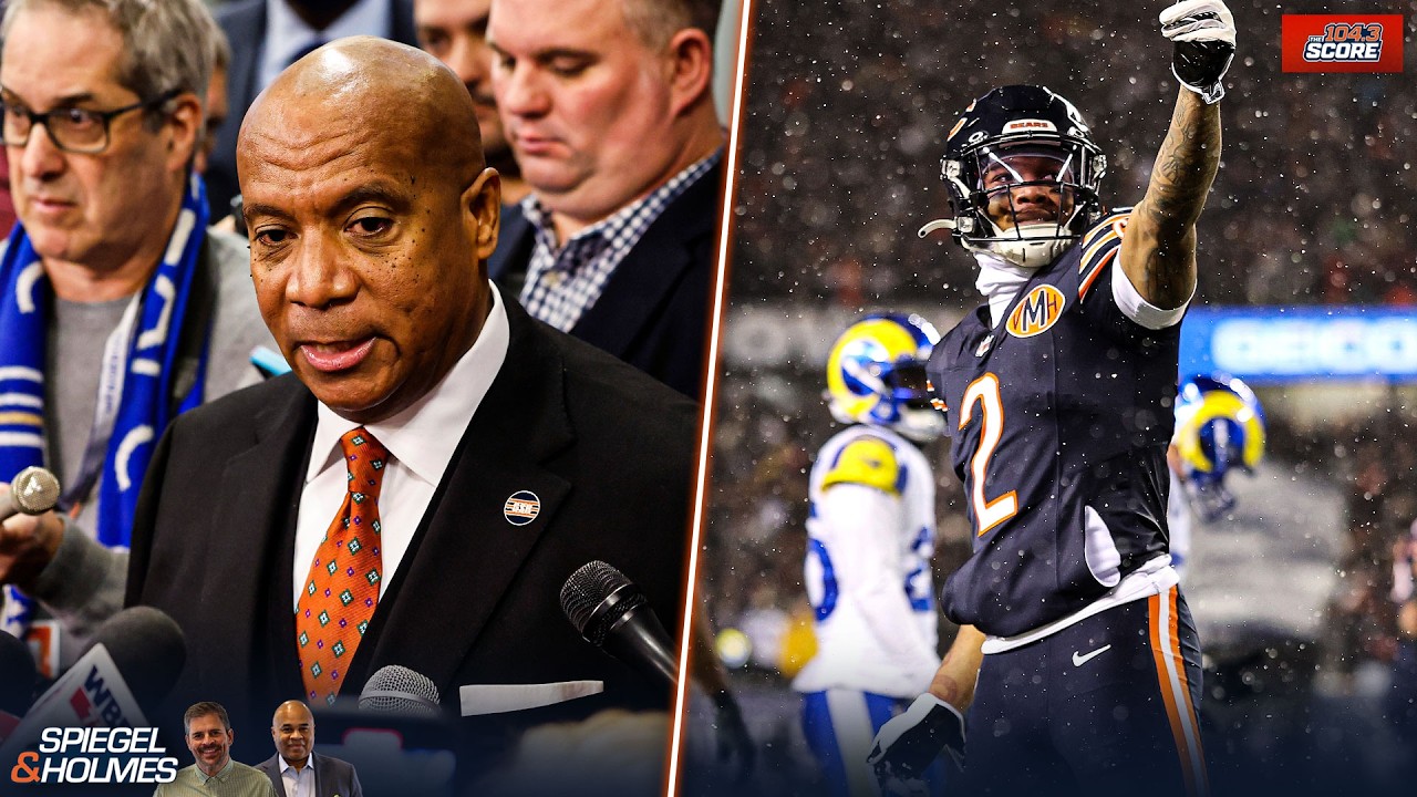 Chris Emma shares latest progress in Bears stadium legislation, insight into DJ Moore's trade market