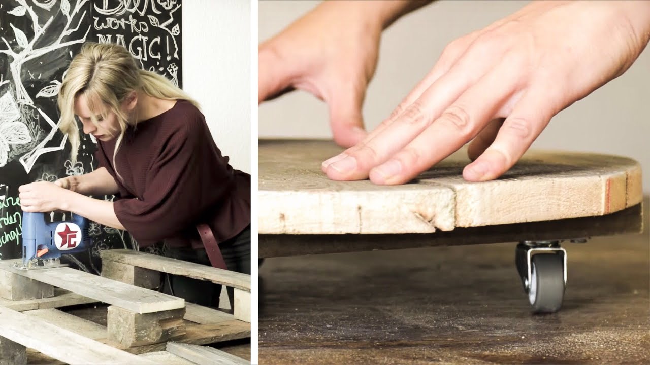 Pflanzenhund aus Restholz | DIY