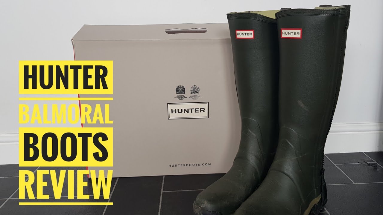 ОБЗОР РЕЗИНОВЫХ САПОГ HUNTER BALMORAL.
