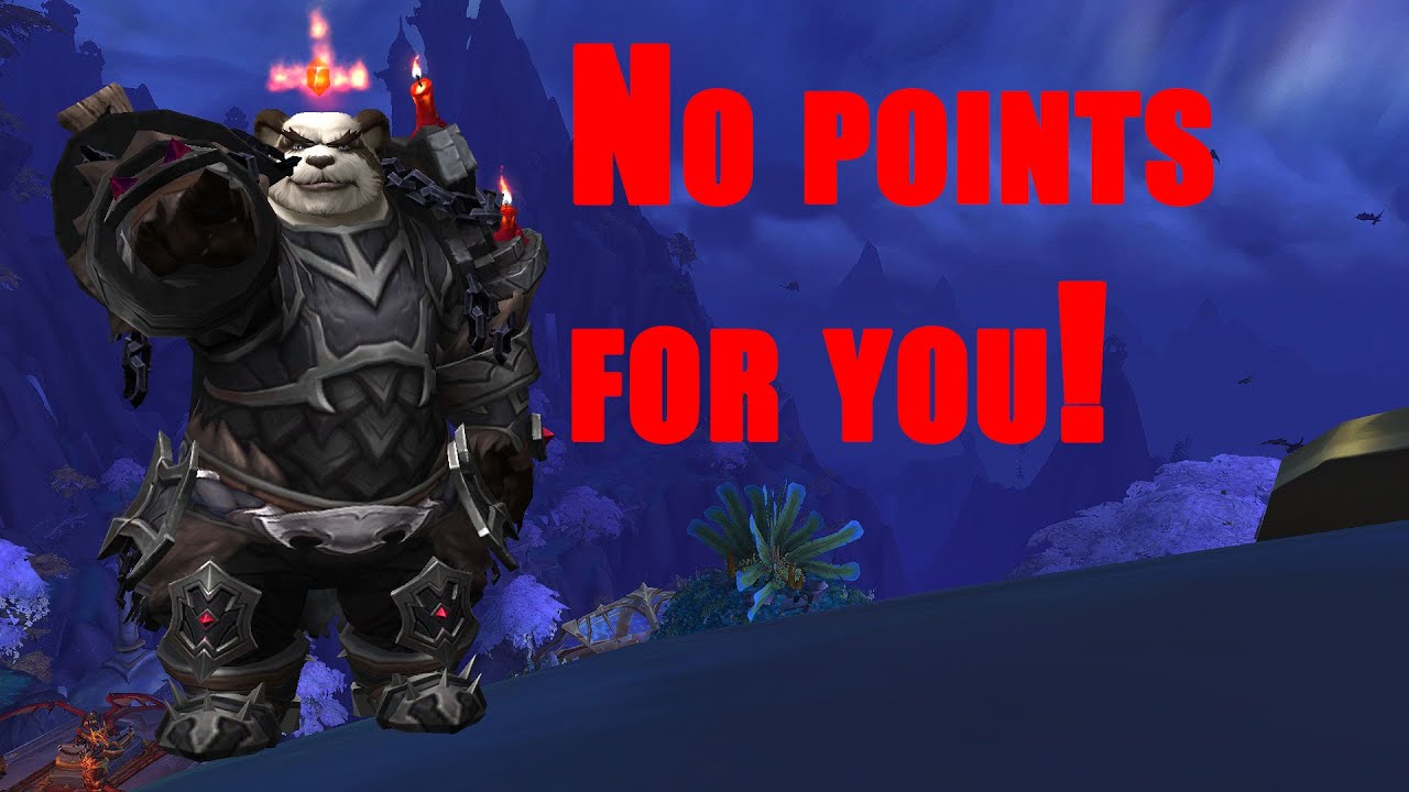 Zero points for you! - Survival hunter pvp dragonflight 10.2