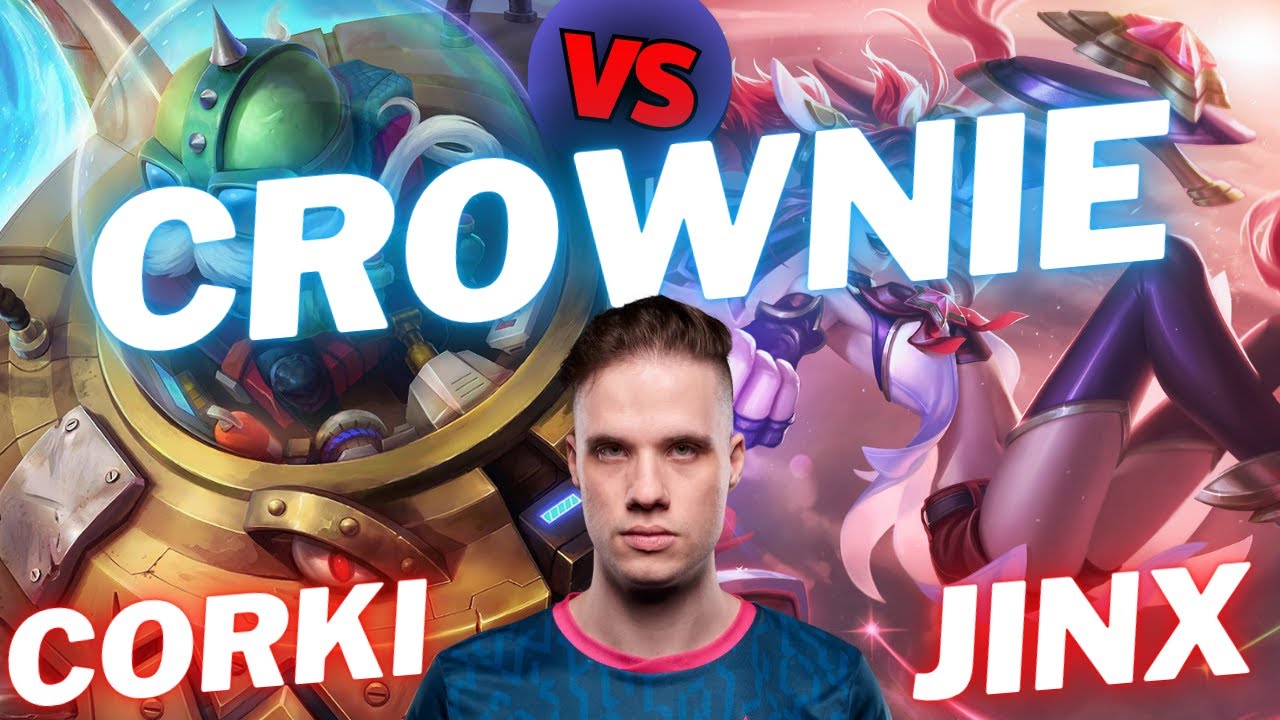 CROWNIE | CORKI VS JINX | ADC GAMEPLAY | Patch 15.13 / Season 15 | #LeagueofLegends