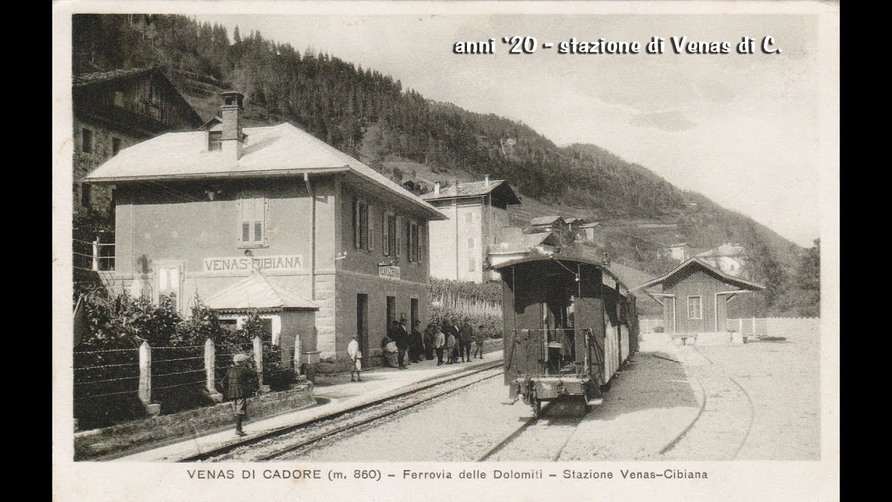 Trenino delle Dolomiti a Venas di Cadore