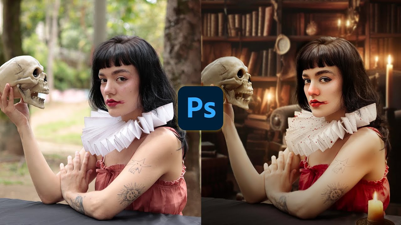 🎃COMO EDITAR FOTOS de TERROR en Halloween con Inteligencia Artificial 👻 / Efectos para fotos