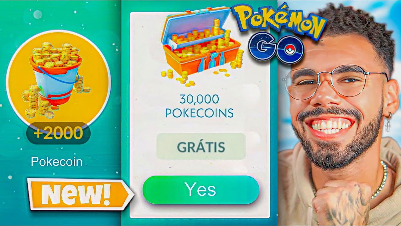 PokéCoin HACK: 2.500 *GRÁTIS* fazendo isso TODO DIA… 🤯🥰😍 #pokemongo  #pokecoins