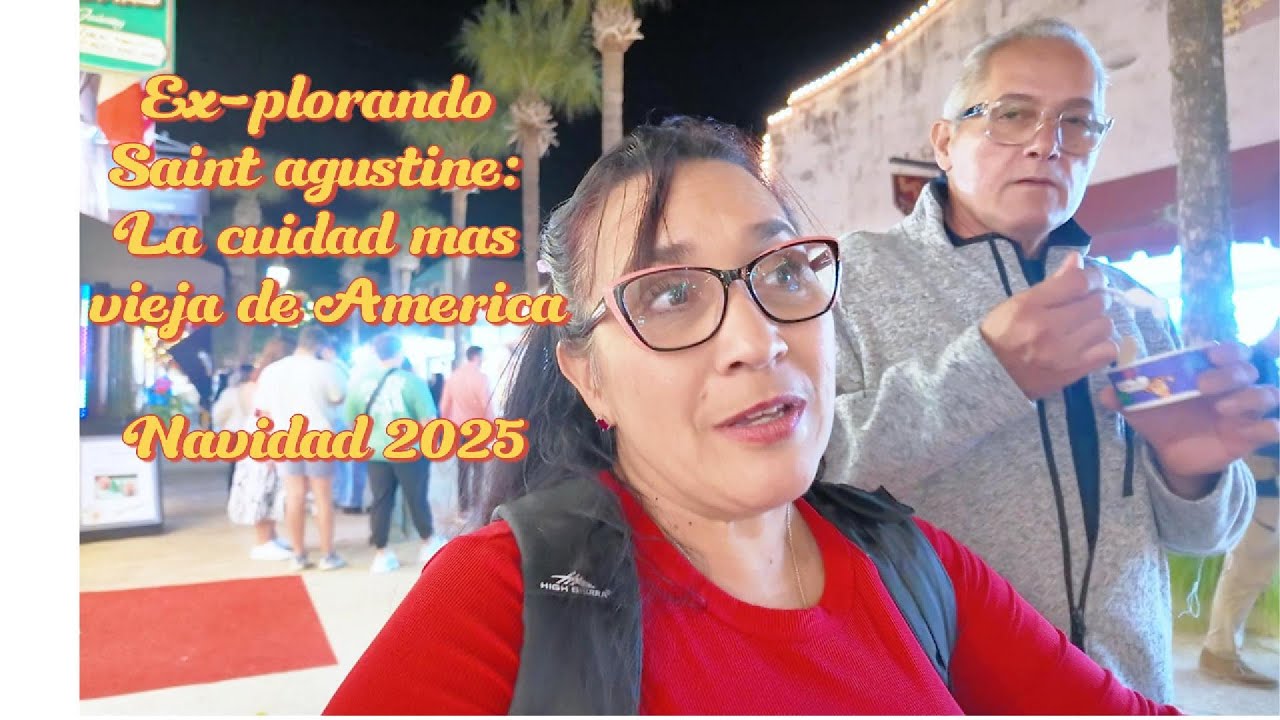 🎄✨Navidad en Saint Augustine | Tradición, luces y magia✨🎄