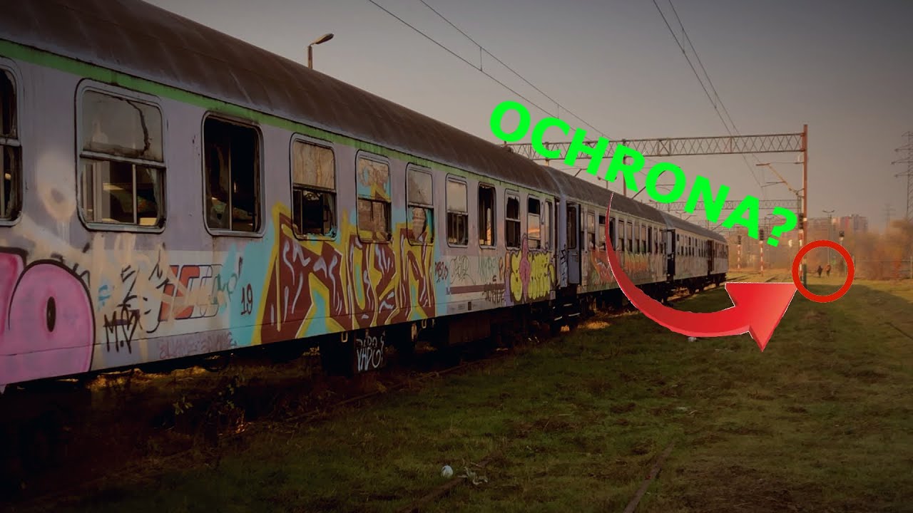 Łapała nas ochrona Urbex wagonów Wrocław [odcinek 3]
