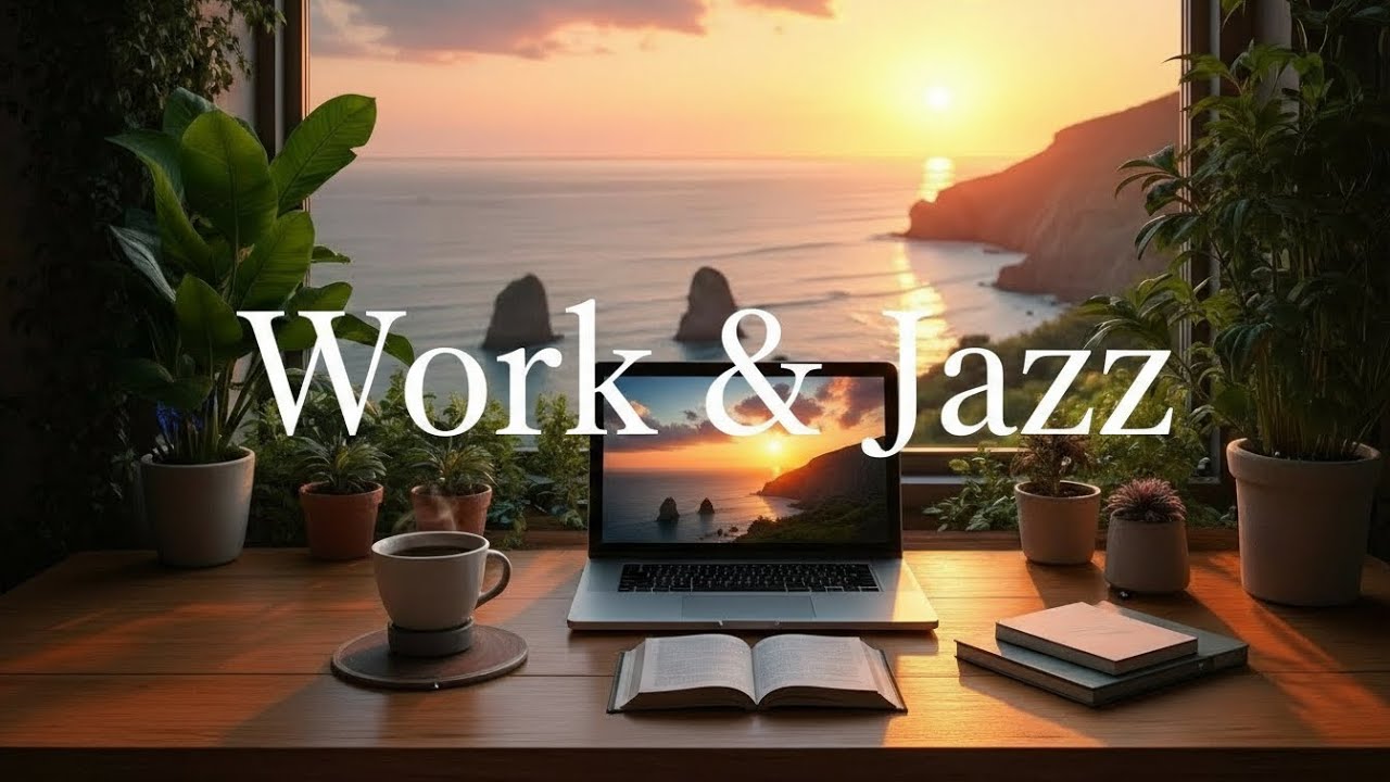 Relaxing Bossa Nova Jazz – Work & Focus Music for Study in a Calm Coffeehouse & Focus