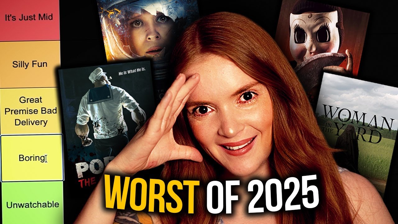 Я посмотрел «ХУДШИЕ» фильмы ужасов 2025 года… Давайте составим рейтинг!