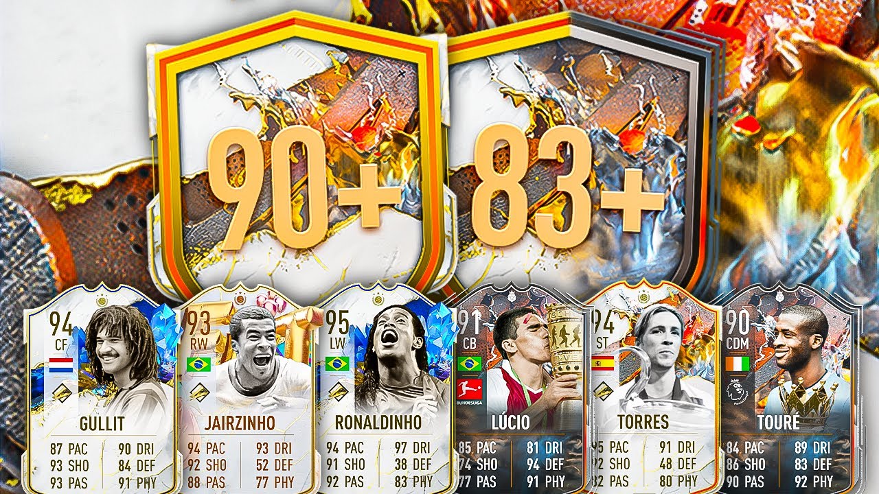 40x 90+ ICON PACKS & 83+ x15 PACKS! 🤯 FIFA 23 Ultimate Team