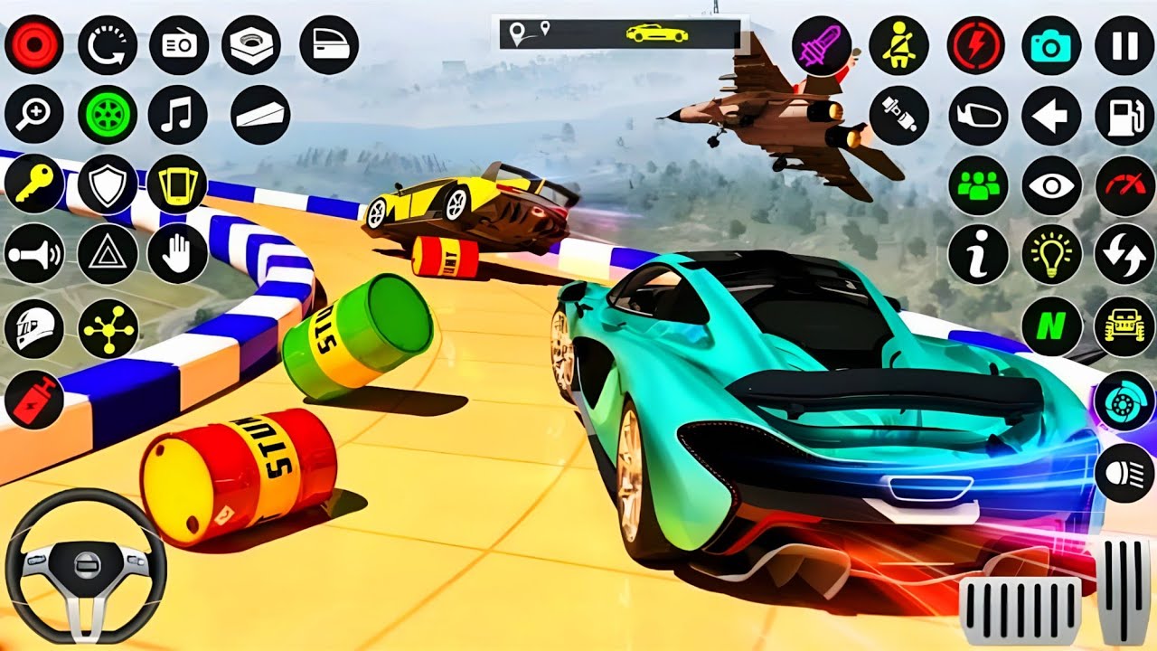 Car Stunt Game 3D Mega Ramp 🚗🔥 | Impossible Stunts & Extreme Jumps Android Gameplay 😱
