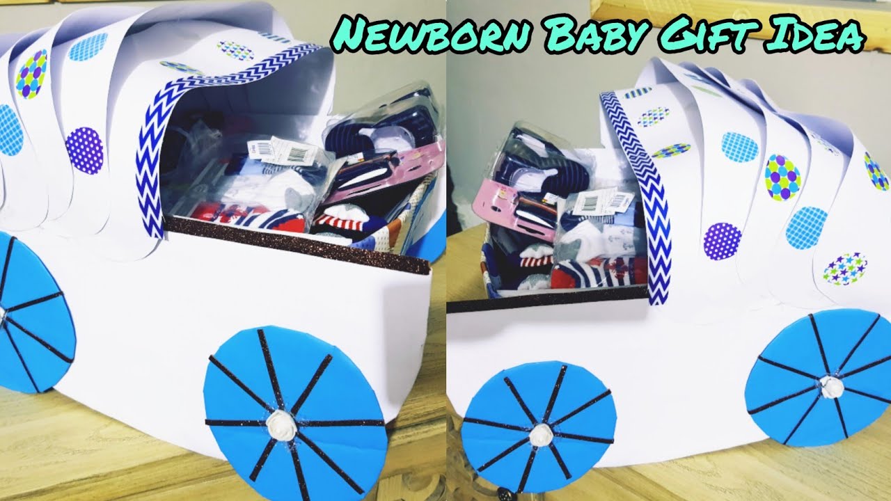 Newborn Baby Gift Idea | Gifts for babies |DIA Gift packing idea for babies| Best out of waste idea