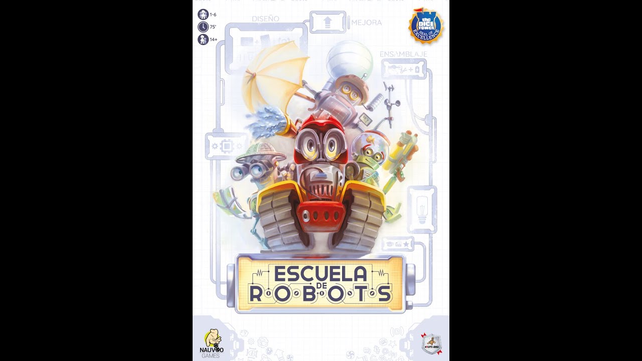 Escuela de Robots - Juego de Mesa Novedad Editorial Maldito Games