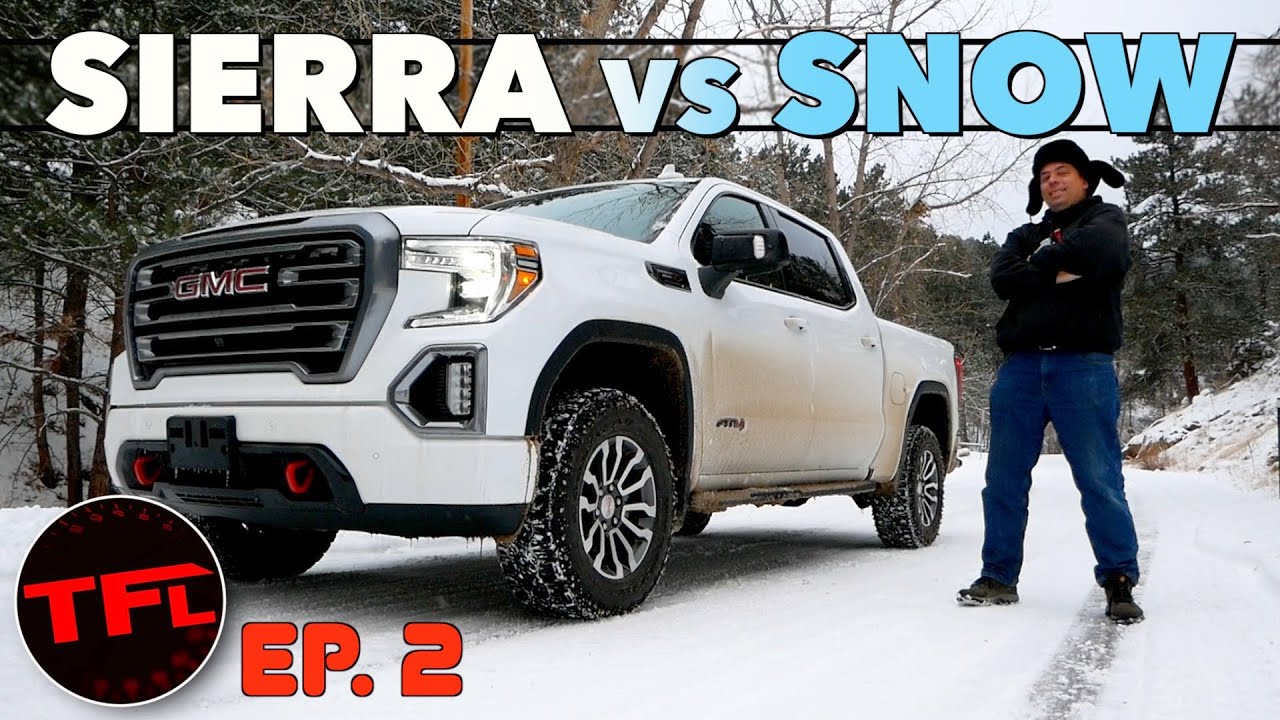 How Good Is the New GMC Sierra 1500 AT4 in the Snow? (Part 2 of 3)