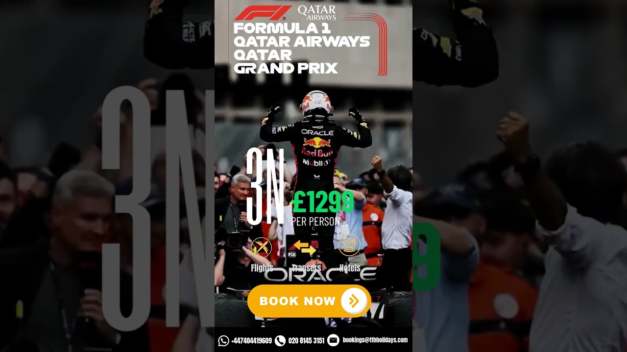 Doha Grand Prix 2025: Racing, Luxury & Culture &mdash; Book Your F1 Escape Now!