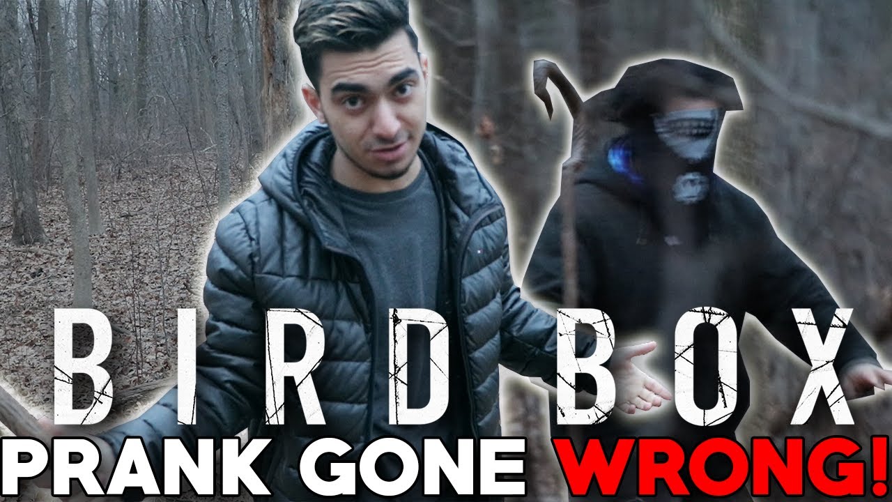 BIRDBOX CHALLENGE! (PRANK GONE WRONG)