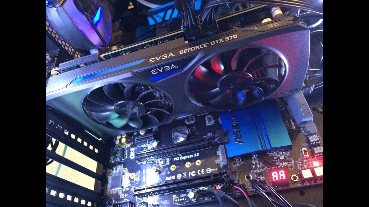 EVGA GTX970 SC UNBOXING + BENCHMARKS VS GTX 760 SLI