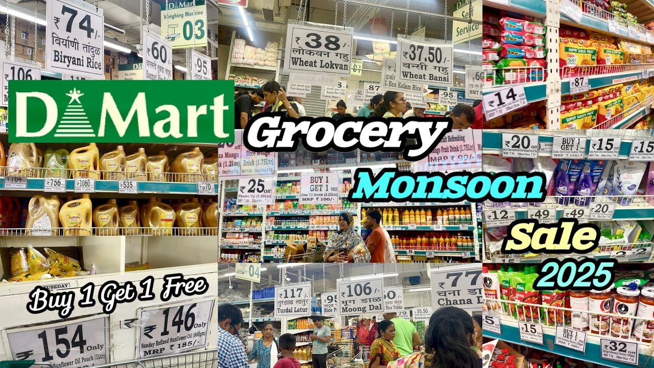 Dmart Grocery Monsoon Offer 2025 | Dmart Latest Grocery Sale | Dmart Latest Offer Today |