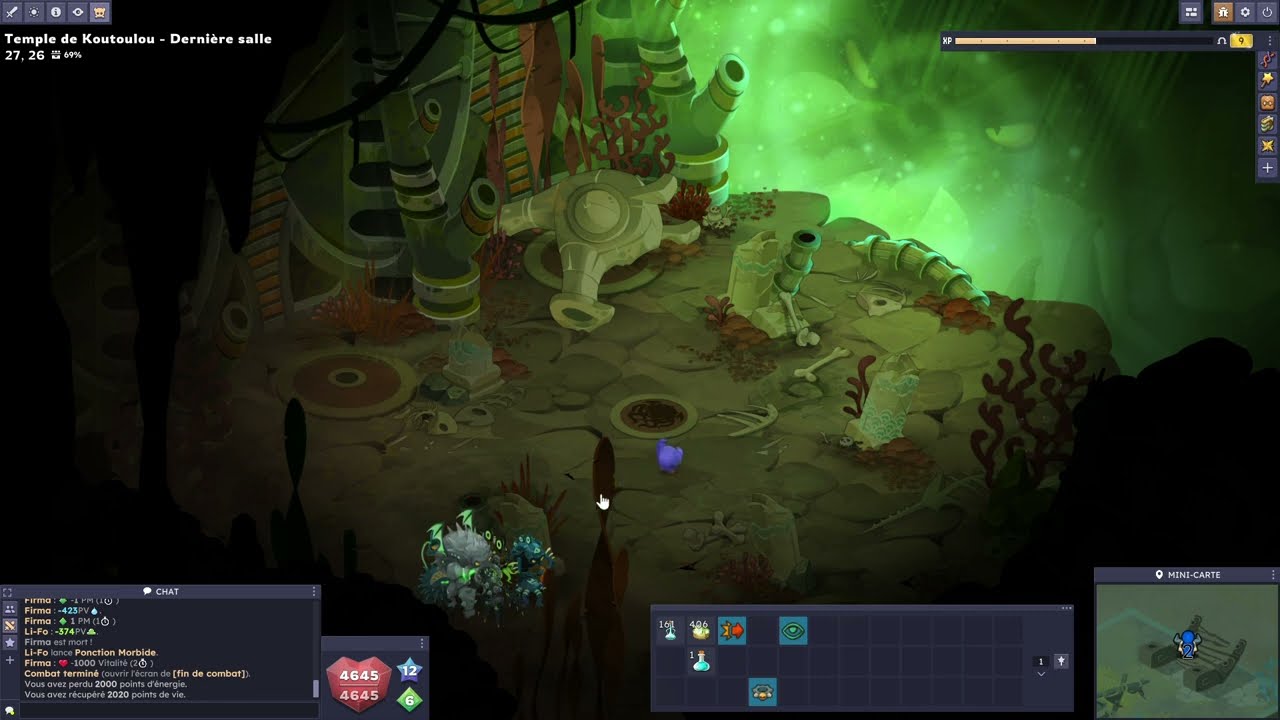 Solotage Koutoulou en Sram Dofus 3 (Unity)