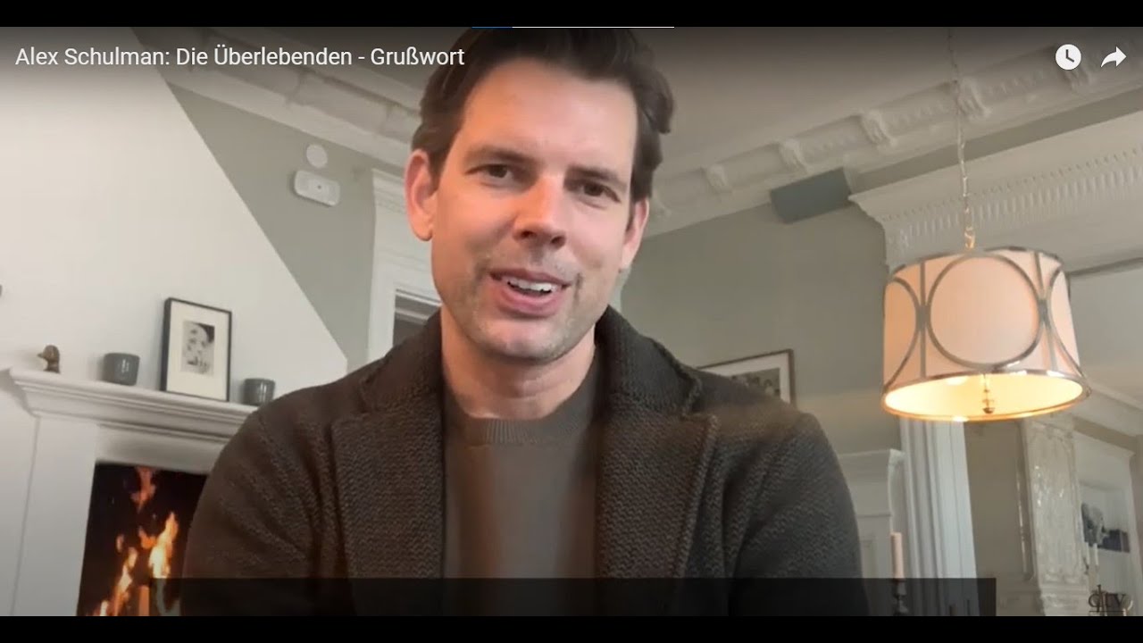 Gr&uuml;&szlig;e von Alex Schulman an die deutschen Leser*innen