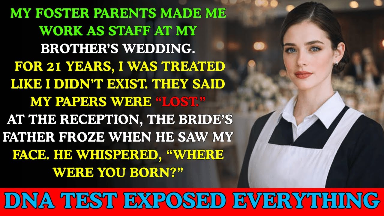 My Parents Treated Me Like a Maid My Whole Life, Until the Bride’s Father Froze When He Saw Me!