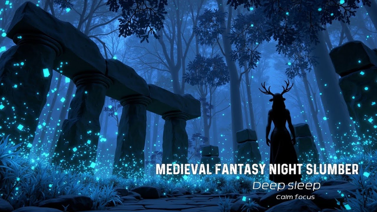 Enchanted Forest Ambient 🌲 Музыка для сна для глубокой релаксации и снятия стресса