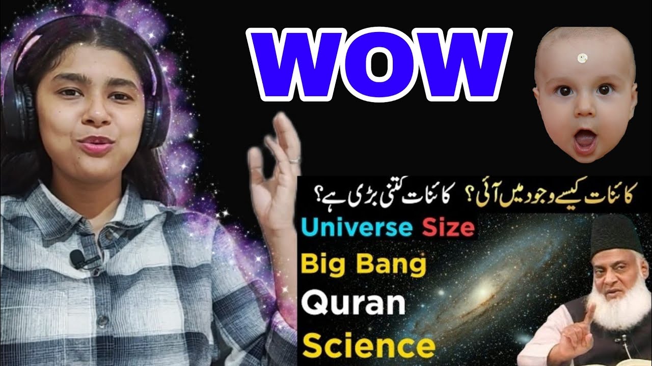 Indian Reacts to Dr Israr Ahmed- Universe Size Creation Of The Universe By Quran & Science