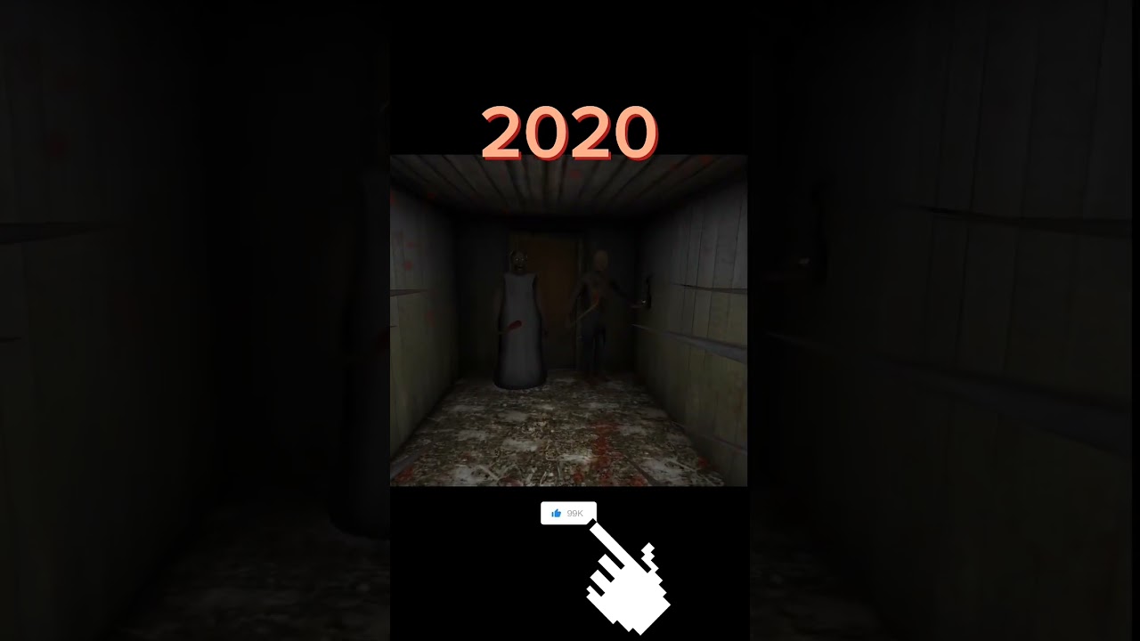 evolution of endings in granny chapter 2 💀👻