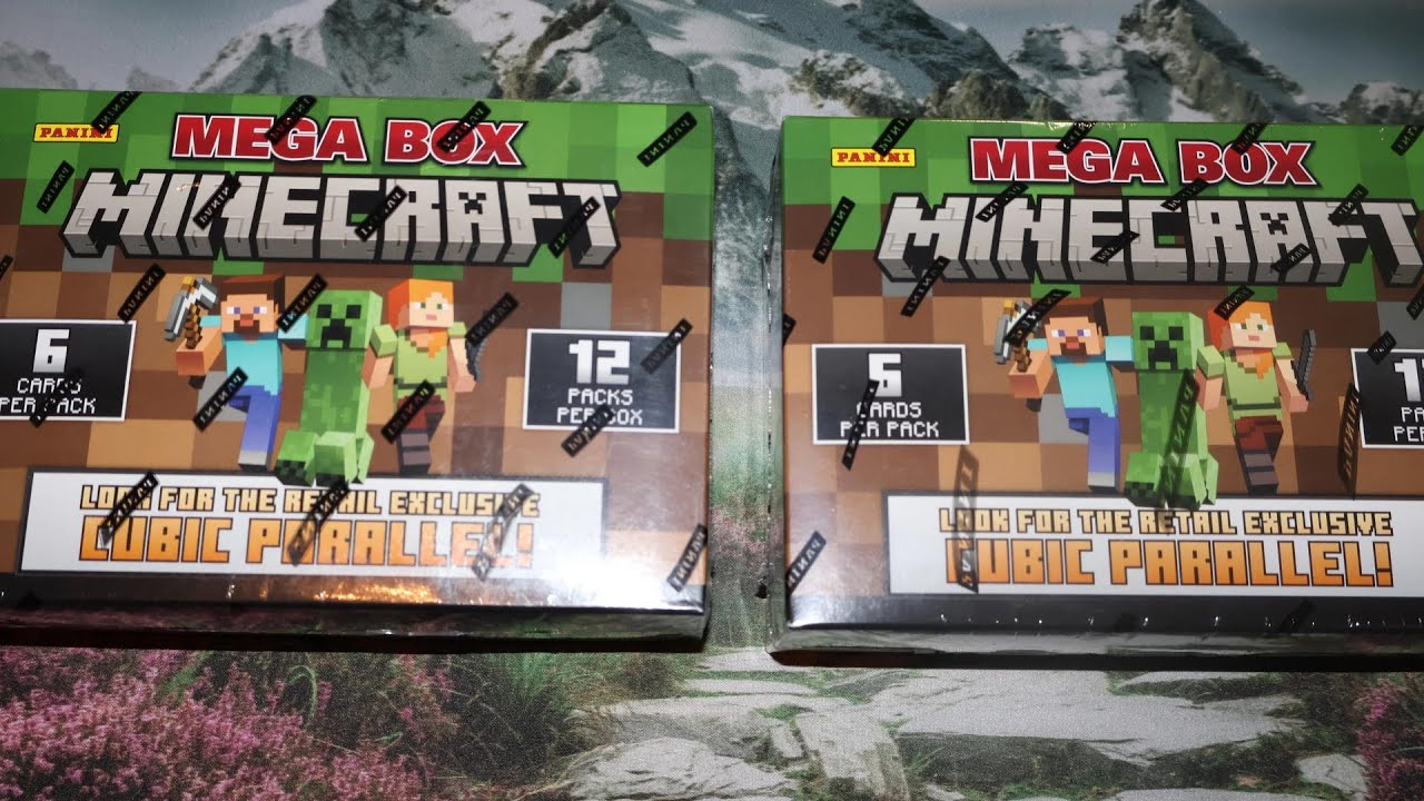 Opening Panini Minecraft Cards - Mind-Blowing Results