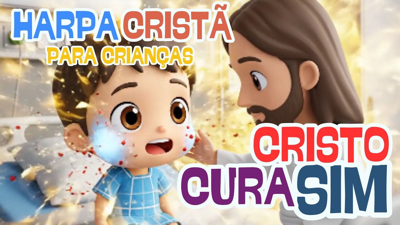 Cristo Cura Sim | Harpa Cristã para crianças | Jesus Cura | Música Infantil Gospel