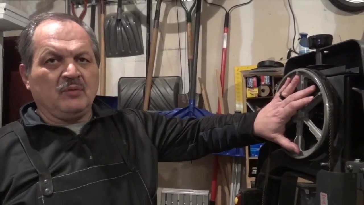 HOW TO FIX A BAND SAW WITH A SLIPPING TIRE!