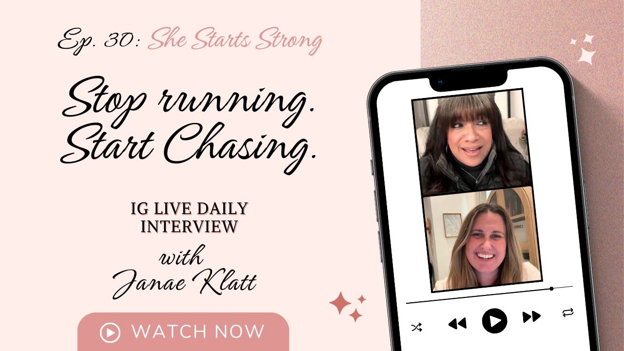 Ep. 30: Lion Chasers: How to Face and Go After What’s Bigger Than You with Pastor Janae Klatt