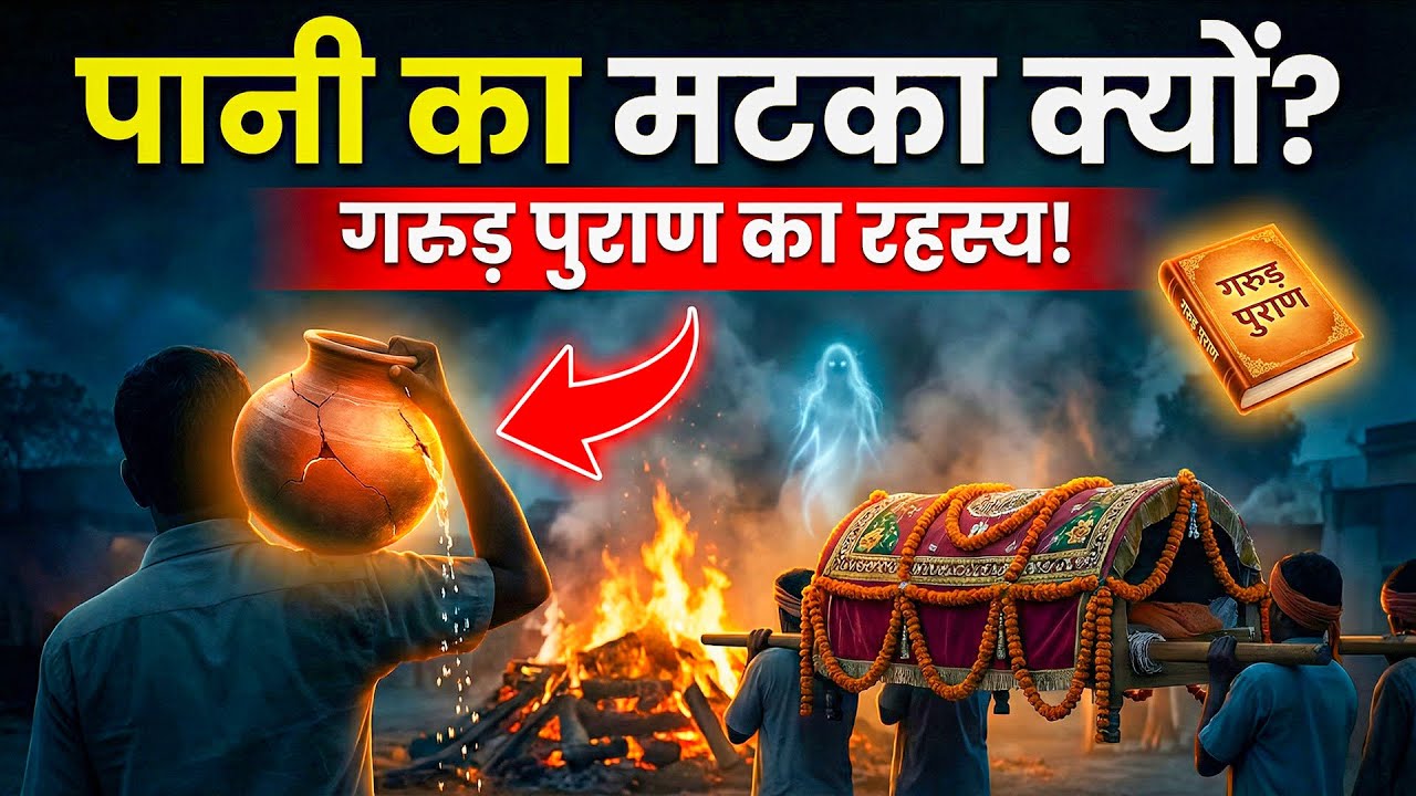 अर्थी के साथ पानी का मटका क्यों ले जाते हैं? असली वजह जानकर रूह काँप जाएगी