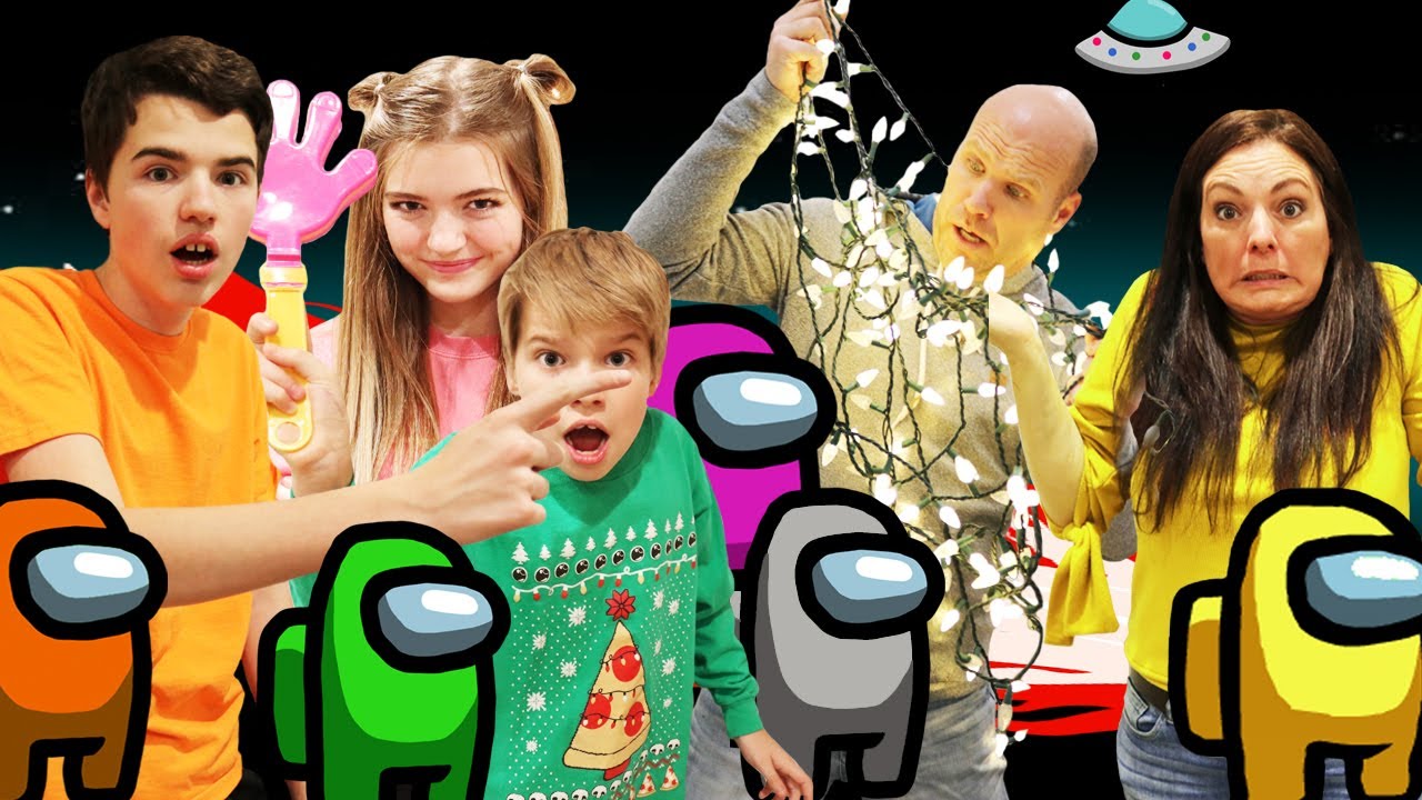Among Us In Real Life Christmas Movie