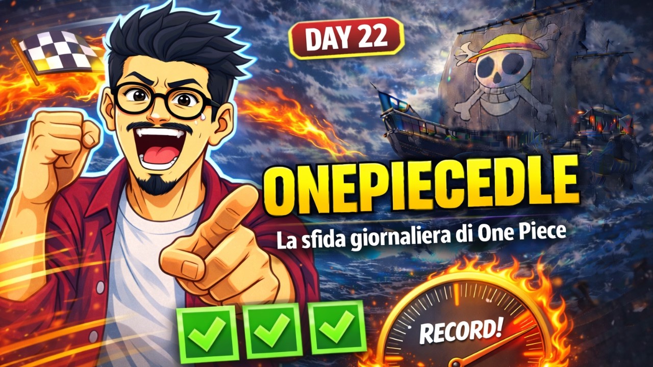 ONEPIECEDLE #22 – La sfida giornaliera di One Piece | Riesci a indovinarlo prima di me?