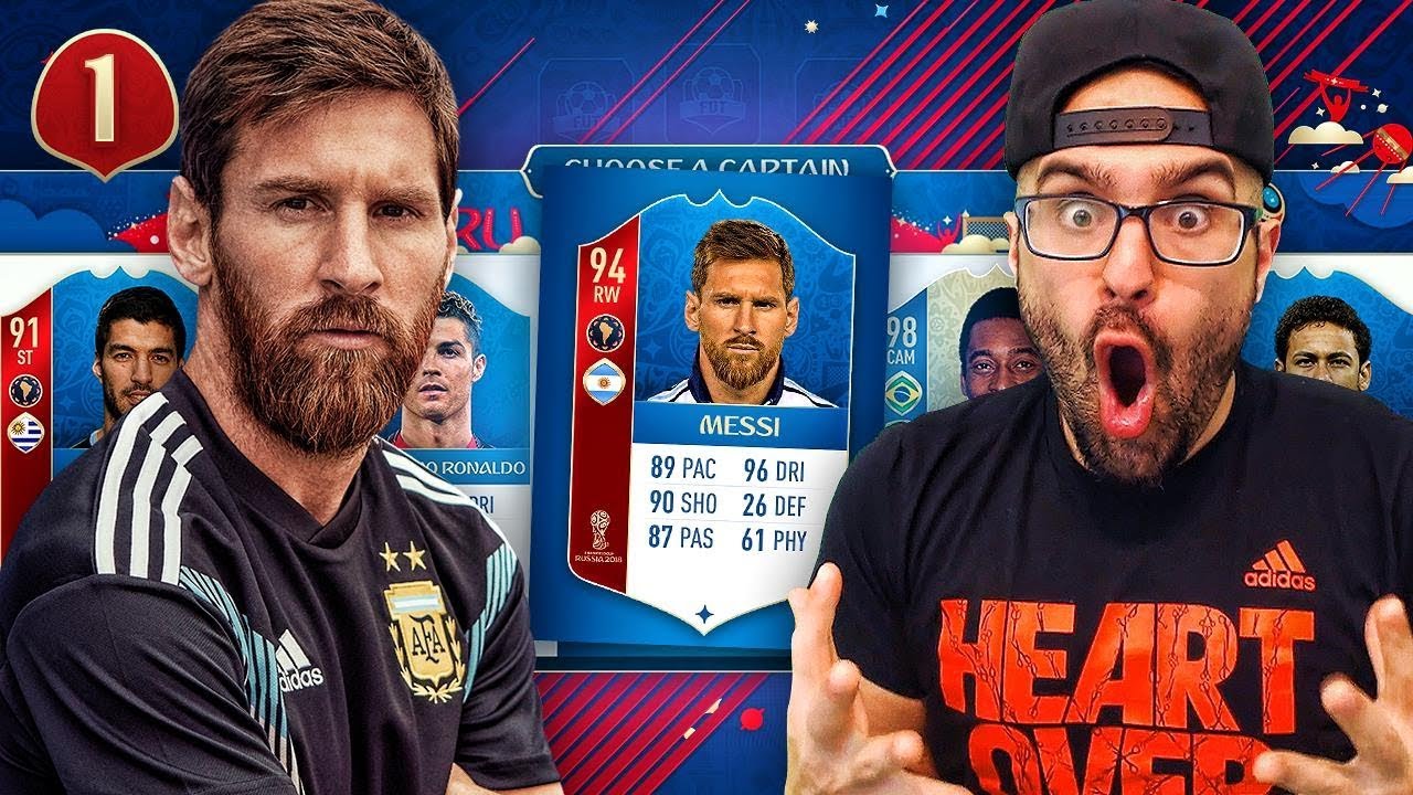 INSANE WORLD CUP DRAFT REWARDS! FIFA 18 DRAFT TO GLORY #01