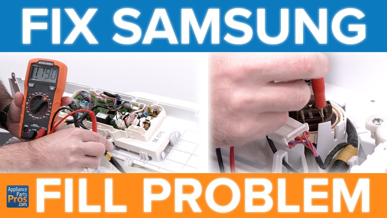 Samsung Washer Not Filling? Here's What's Actually Wrong