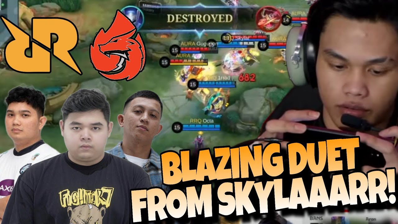 CLAUDE VS AURA !! GILA INI SKYLAR PAKE CLAUDE SIH GA LOGIS MENIT 12 FULL ITEM !! RRQ VS AURA MATCH 3