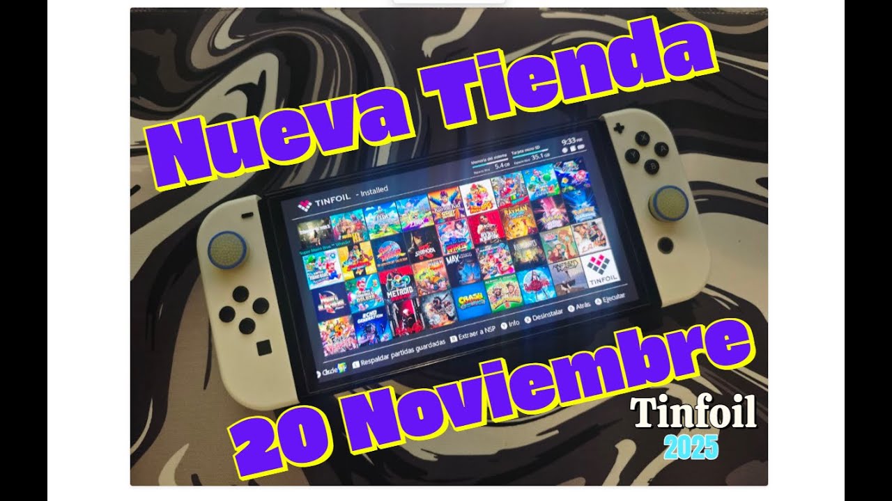 Nueva Tienda Tinfoil  20 de Noviembre 2025-  Funcionando 100% -